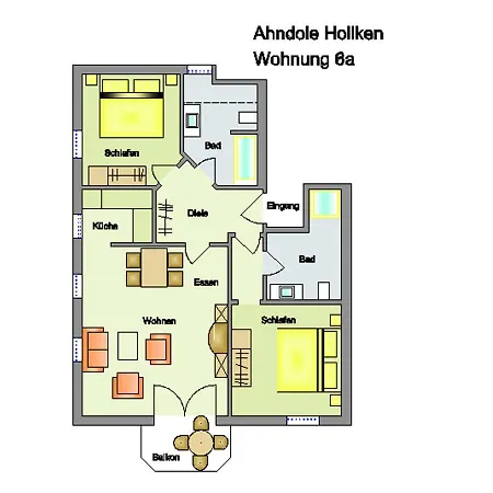 Ahndole-hollken Apartament Sankt Peter-Ording